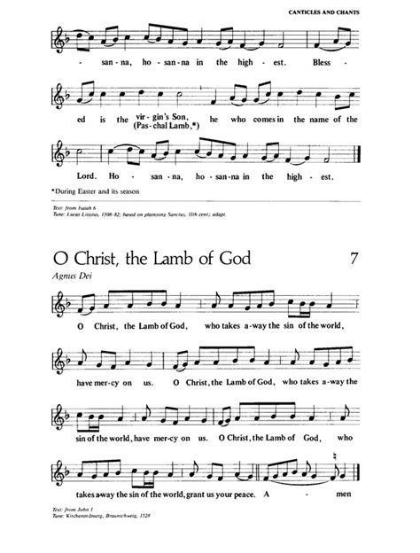 Lutheran Worship O Christ The Lamb Of God Hymnary Org