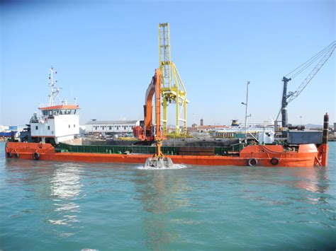 Marina Di Carrara Port Dredging La Dragaggi