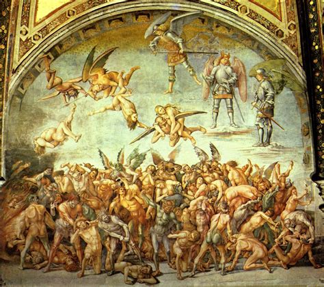 The Last Judgement Luca Signorelli 1504 Fresco Duomo Orvieto