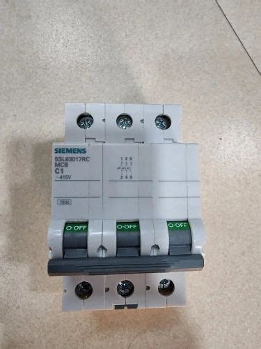 Siemens Miniature Circuit Breakers At Rs 880 Piece Circuit Breaker In