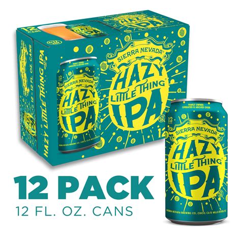 Sierra Nevada Hazy Little Thing Ipa Craft Beer 12 Pack 12 Fl Oz
