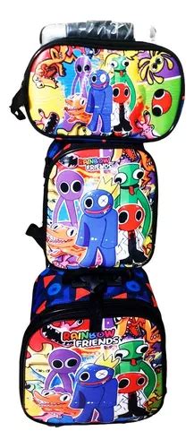 Mochila Rainbow Friends Con Ruedas Cuotas Sin Inter S