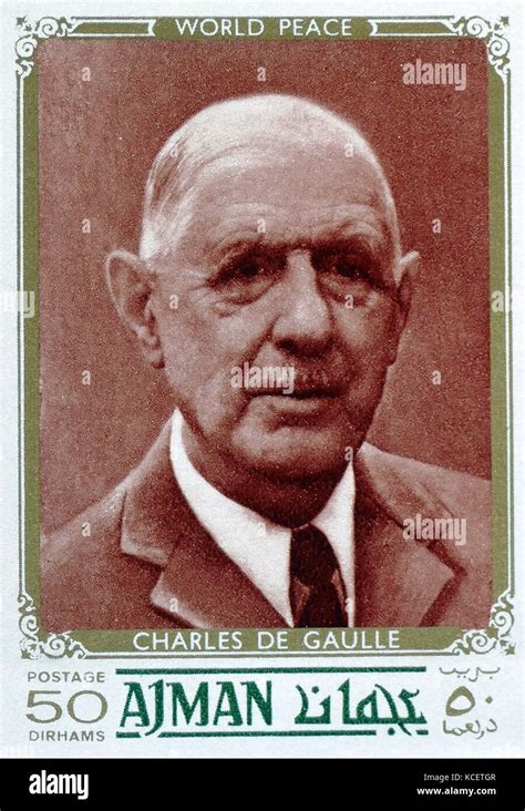 Président Charles De Gaulle Banque De Photographies Et Dimages à Haute