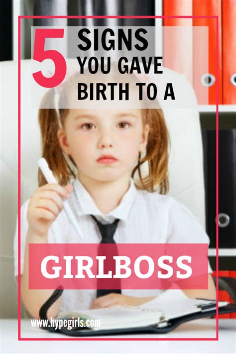 5 Signs You Gave Birth To A #GirlBoss - HypeGirls