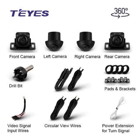 TEYES CC3 With 3D 360 Surround View Camera For All Car Model FSK E Store