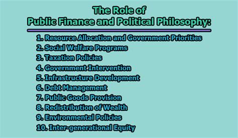 role  public finance  political philosophy limbdorg