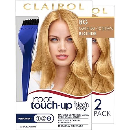 Amazon Clairol Root Touch Up By Nice N Easy Permanent Hair Dye G Medium Golden Blonde