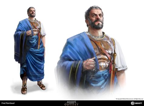 Artstation Npc Concept Art Assassins Creed Odyssey Fred Rambaud Fantasy Character Art Rpg