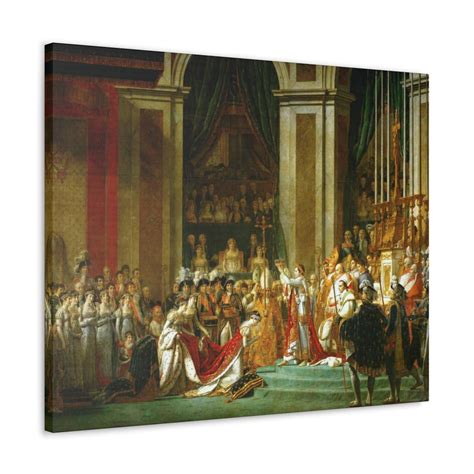 Elevate Your Space with The Coronation of Napoleon Canvas