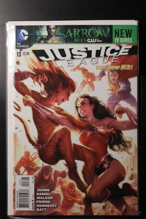 Justice League 13 Alex Garner Cover 2012 Comic Books Modern Age