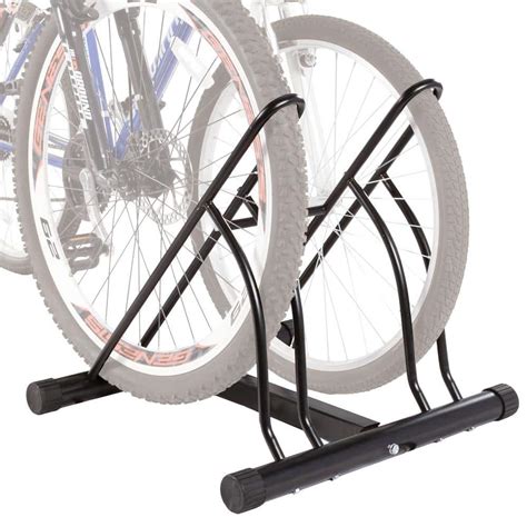 Elevate Outdoor 2 Bike Indoor Bicycle Floor Stand Br 323 The Home Depot