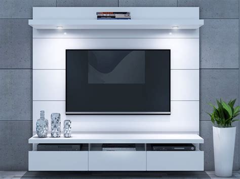 Aghasi Floating Entertainment Center For Tvs Up To Muebles Para