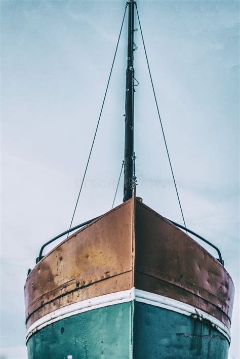 Front Of Boat Stock Image Image Of Outside Lake Away 8449793