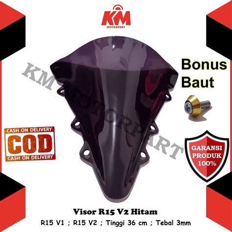 Jual Visor Windshield Yamaha R V R V Lama Jenong Tinggi Cm