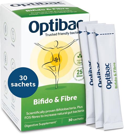 Optibac Probiotics Bifido Fibre Vegan Digestive Probiotic