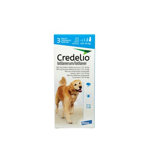 Credelio 900 Mg Caini 22 45 Kg 3 Tablete PetMax