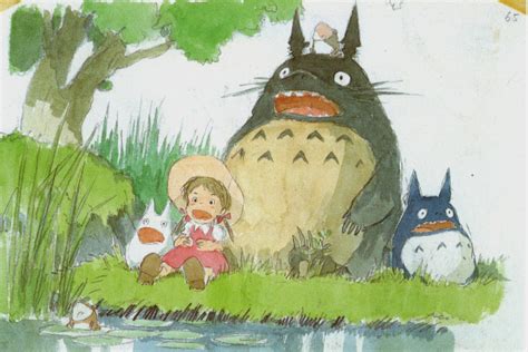 My Neighbour Totoro Concept Sketches Studio Ghibli Photo 38418272