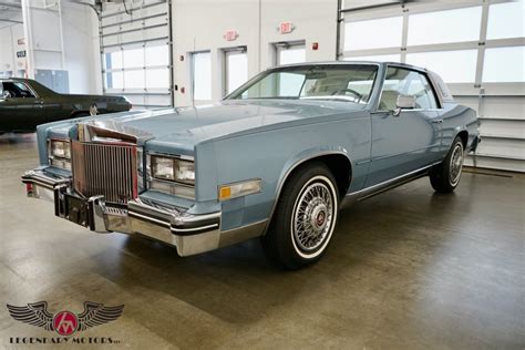 1985 Cadillac Eldorado Legendary Motors Classic Cars Muscle Cars