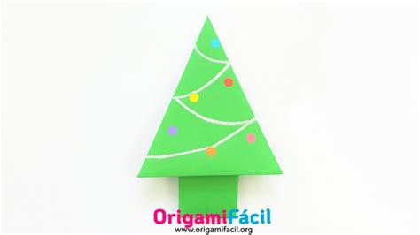 Origami Navideño Manualidades de Navidad con papel Origami Fácil