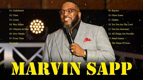 Marvin Sapp Top Gospel Songs Praise And Worship Youtube