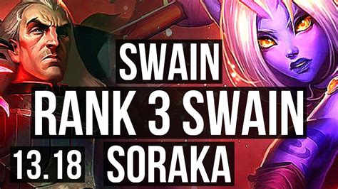 SWAIN Aphelios Vs SORAKA Zeri SUP Rank 3 Swain 2 9M Mastery 0