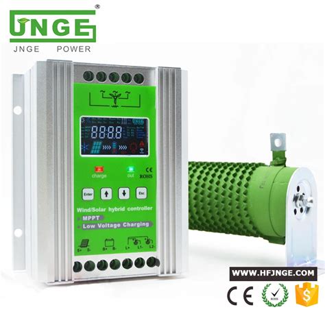 Jnge V Wind Solar Hybrid Charge Controller With Wind Generator Mppt