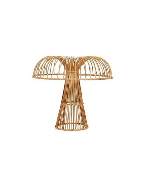 Lampe Rotin Dragone Art Deco