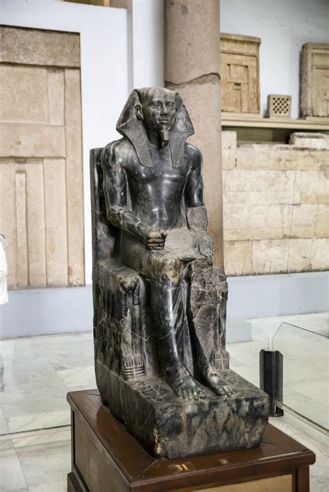 Museum Cairo Diorite Statue Of King Khafre Diorite Statue Flickr