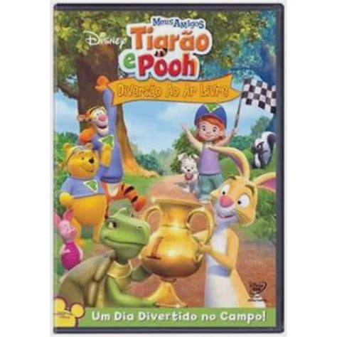 Meus Amigos Tigrao E Pooh Diversao Ao Ar Livre Dvd Original Lacrado No