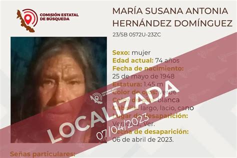 Localizan A Mujer De La Tercera Edad Reportada Como Desaparecida En La