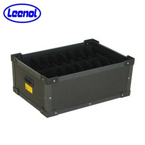 Leenol Esd Corrugated Sheet Corrugated Box With Sheet Esd Pp