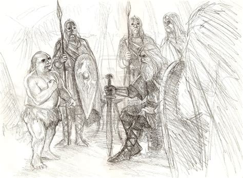 Ghan-buri-ghan (and Theoden) by Francesco Amadio - Kącik rohańskiej adoracji Fan Art (36820598 ...