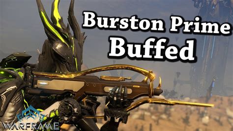 Warframe Burston Prime Buffed 5 Forma Build YouTube