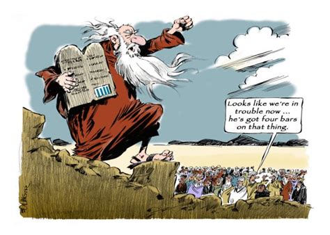 Funny Moses Happy Birthday Wishes For Pastor Priest Cartoon Card Ad