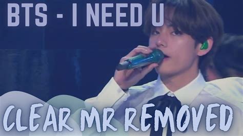 Clean Mr Remover Mr제거 Bts I Need U 2020 Kbs Song Festival