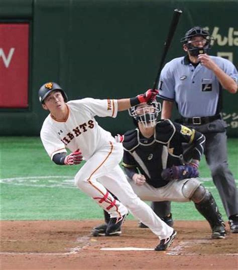 巨人・増田大、先制の2点三塁打「リラックスして打てました」 サンスポ