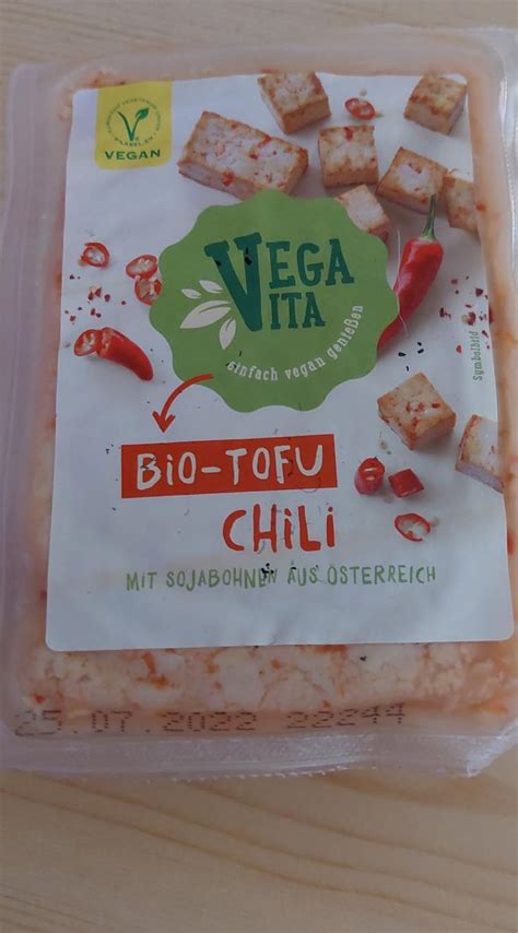 bio tofu chili Vega Vita kalórie kJ a nutričné hodnoty