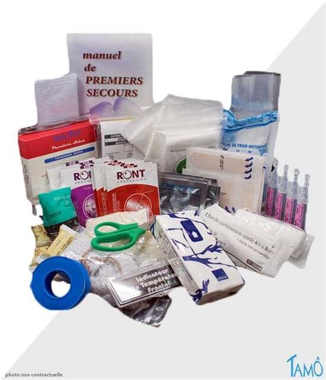 Composition Trousse De Secours Ppms Personnes Tam