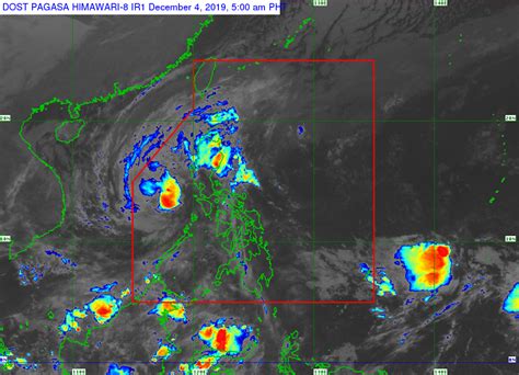 Bagyong Tisoy PAGASA Weather Update December 4 2019