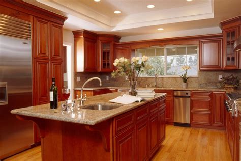 Cherry Kitchen Cabinets - Build Design Center Kitchen & Bath