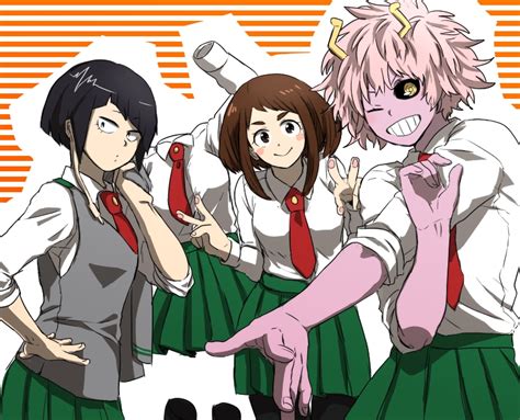 My Hero Academia Pink Girl Telegraph