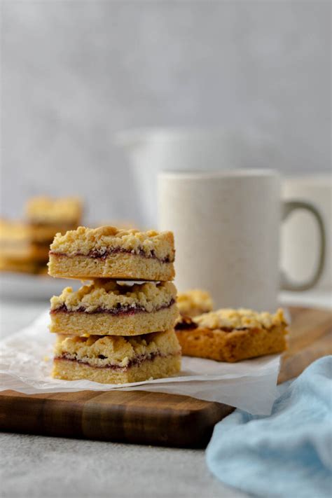 Easy Jam Squares - Salty Ginger