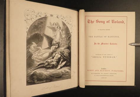 1854 1ed Song of Roland Franks Charlemagne Chanson de Geste Medieval ...