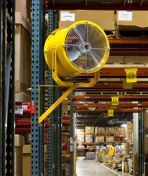 BIG ASS FANS Standard Duty Industrial Fan In Blade Dia V AC Hp Motor HP Wall