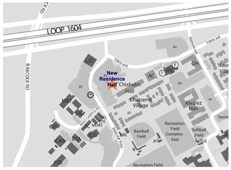 Utsa Chaparral Village Map Connie Celestina