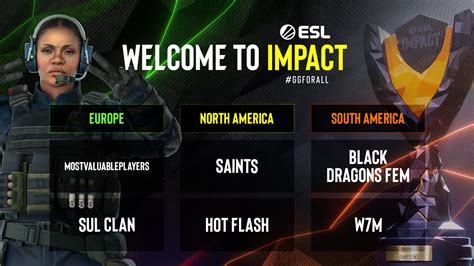 Esl Impact Season 2 💥 On Twitter The First 6 Teams Have Made It