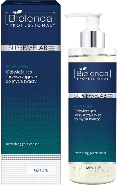 Bielenda Professional Supremelab For Men Odświeżająco Oczyszczający Żel