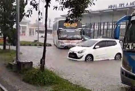 HebooohSepanjang Sejarah Baru Kali Ini Saluran Air Di Terminal Mandala