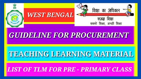 Tlm For Pre Primary Tlm For Primary Class Teaching Learning Material List Of Tlm Youtube