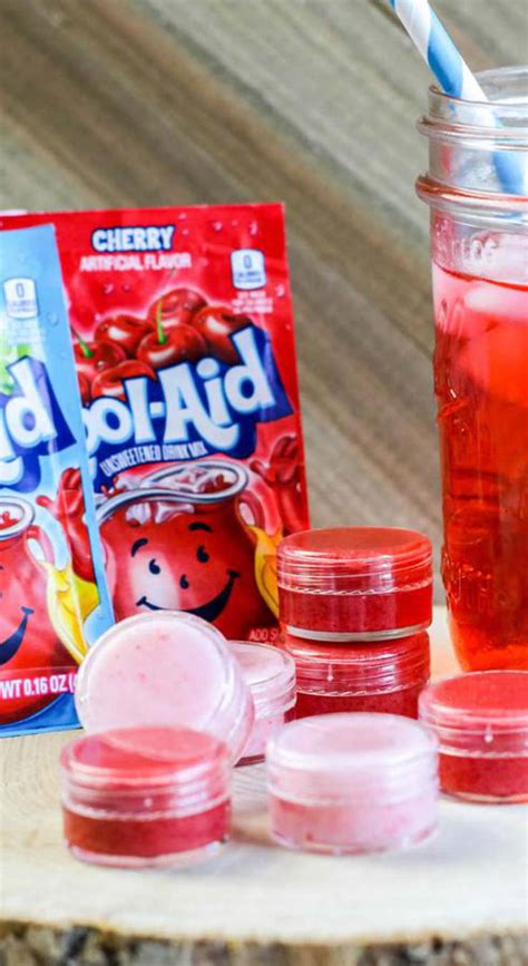 DIY Lip Gloss Kool Aid Lip Gloss Idea Easy Kool Aid Lip Balm Recipe